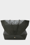 Origami zipped shoulder bag