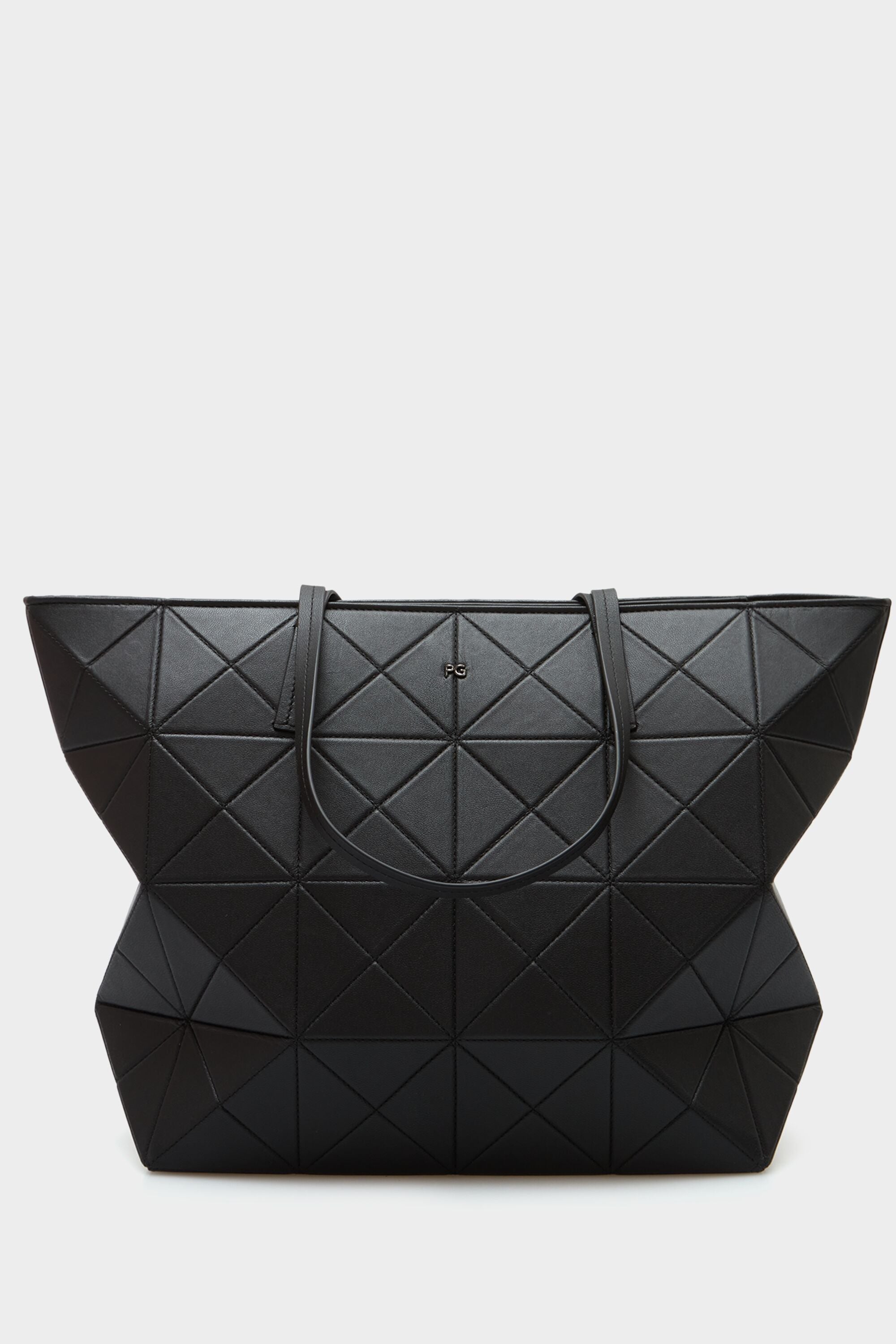 Origami zipped shoulder bag black - Purificacion Garcia