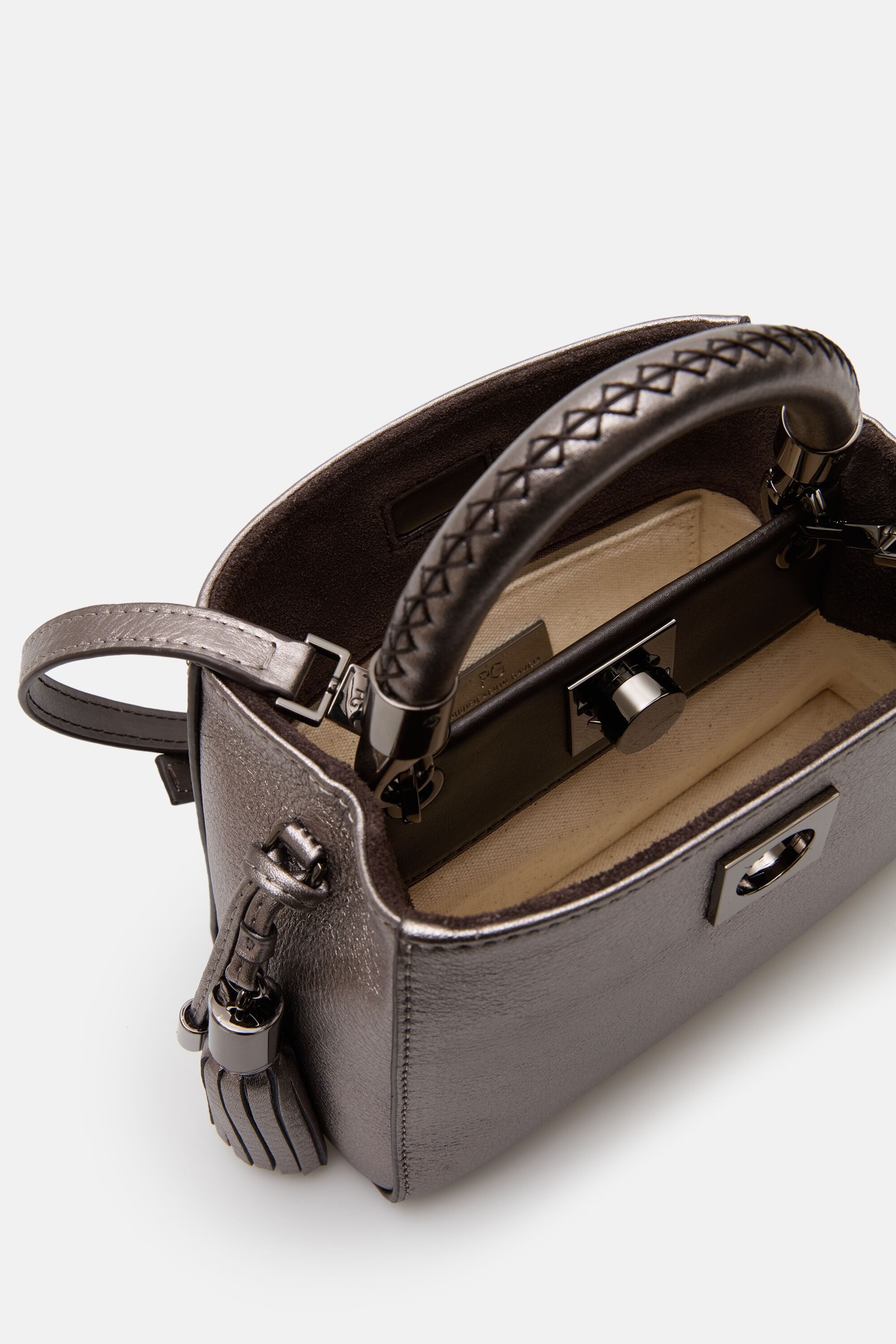 Samburu crossbody bag metallic - Purificacion Garcia France