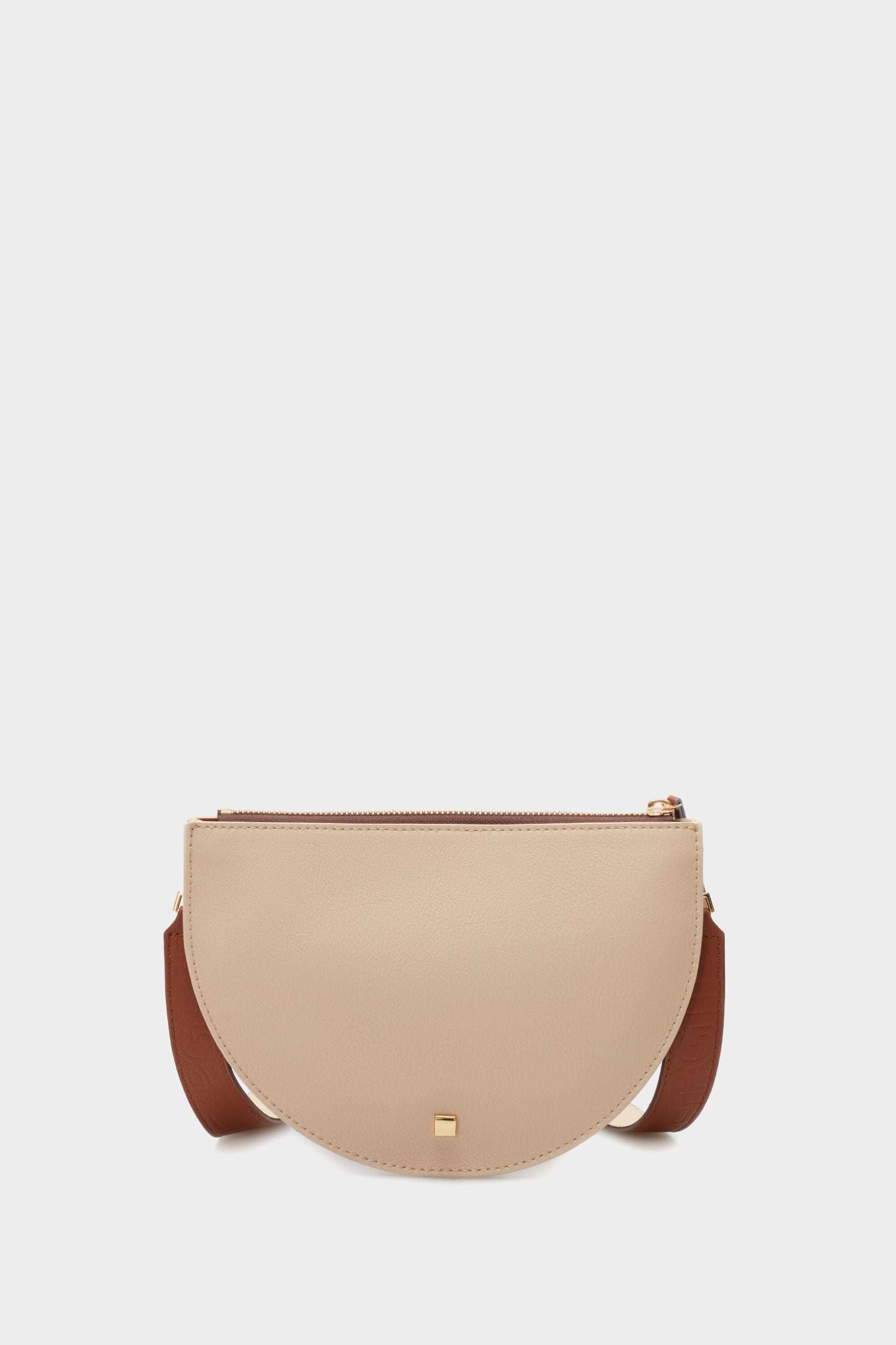 Tandem crossbody bag gardenia - Purificacion Garcia France