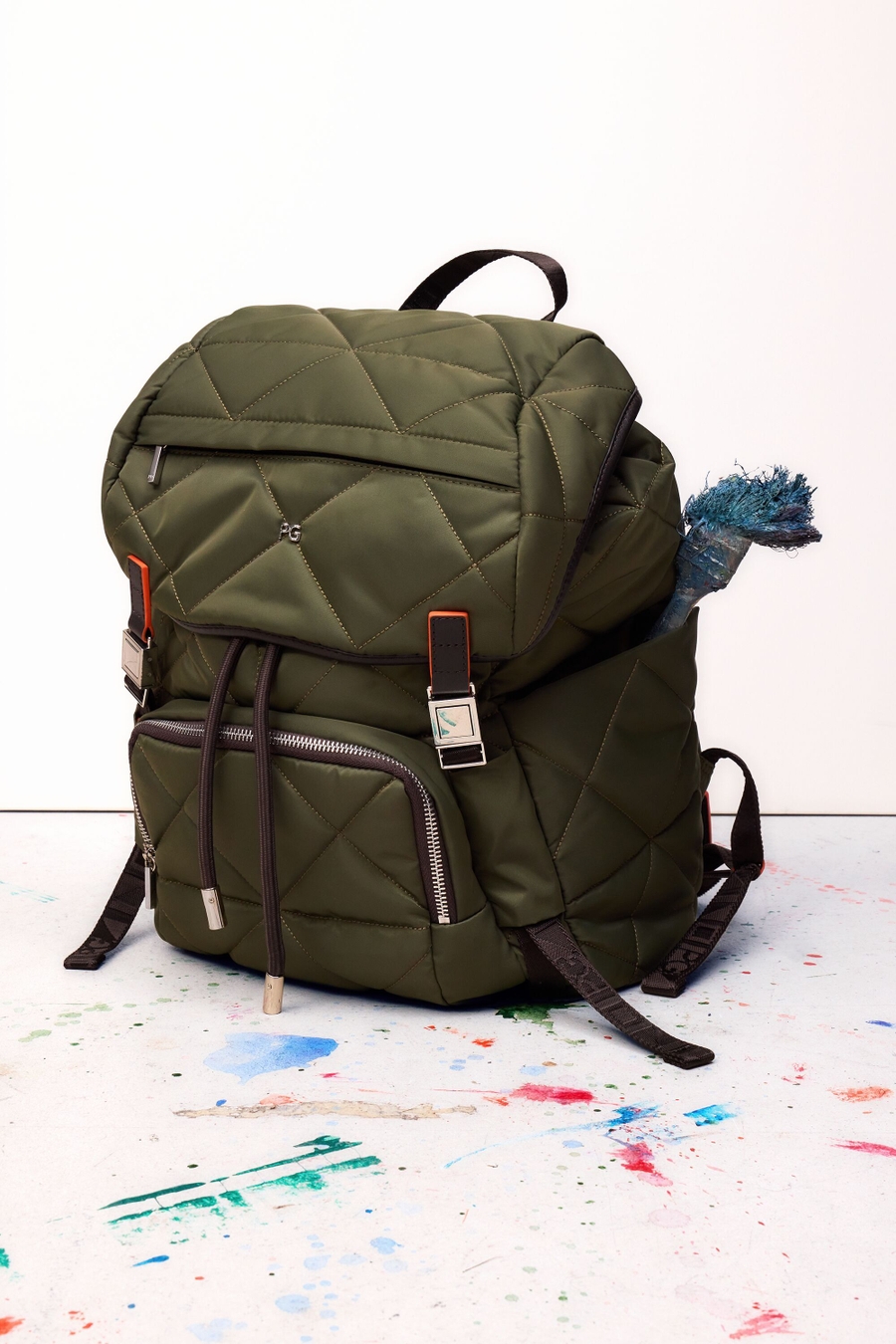 MOCHILA NYLON ACOLCHADO ORIGAMI
