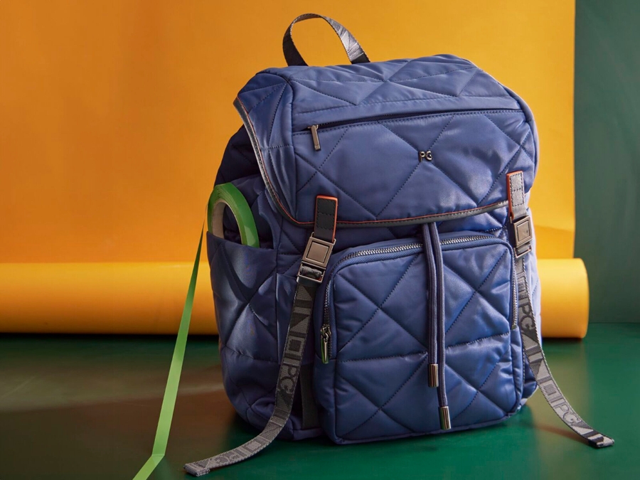 MOCHILA NYLON ACOLCHADO ORIGAMI
