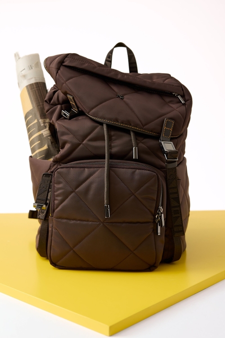 ORIGAMI QUILTED NYLON BACKPACK