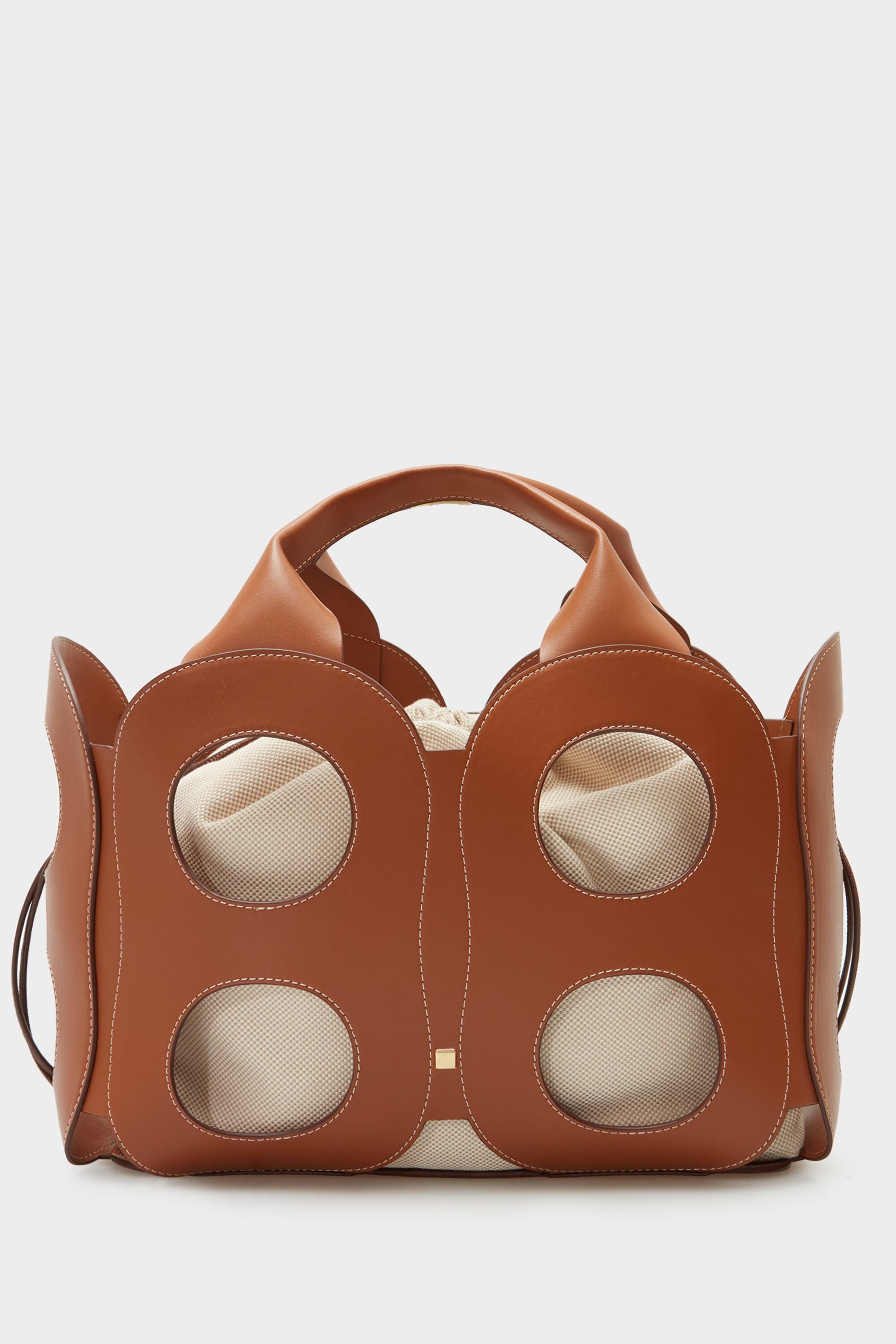 Ocho handbag brown - Purificacion Garcia United States