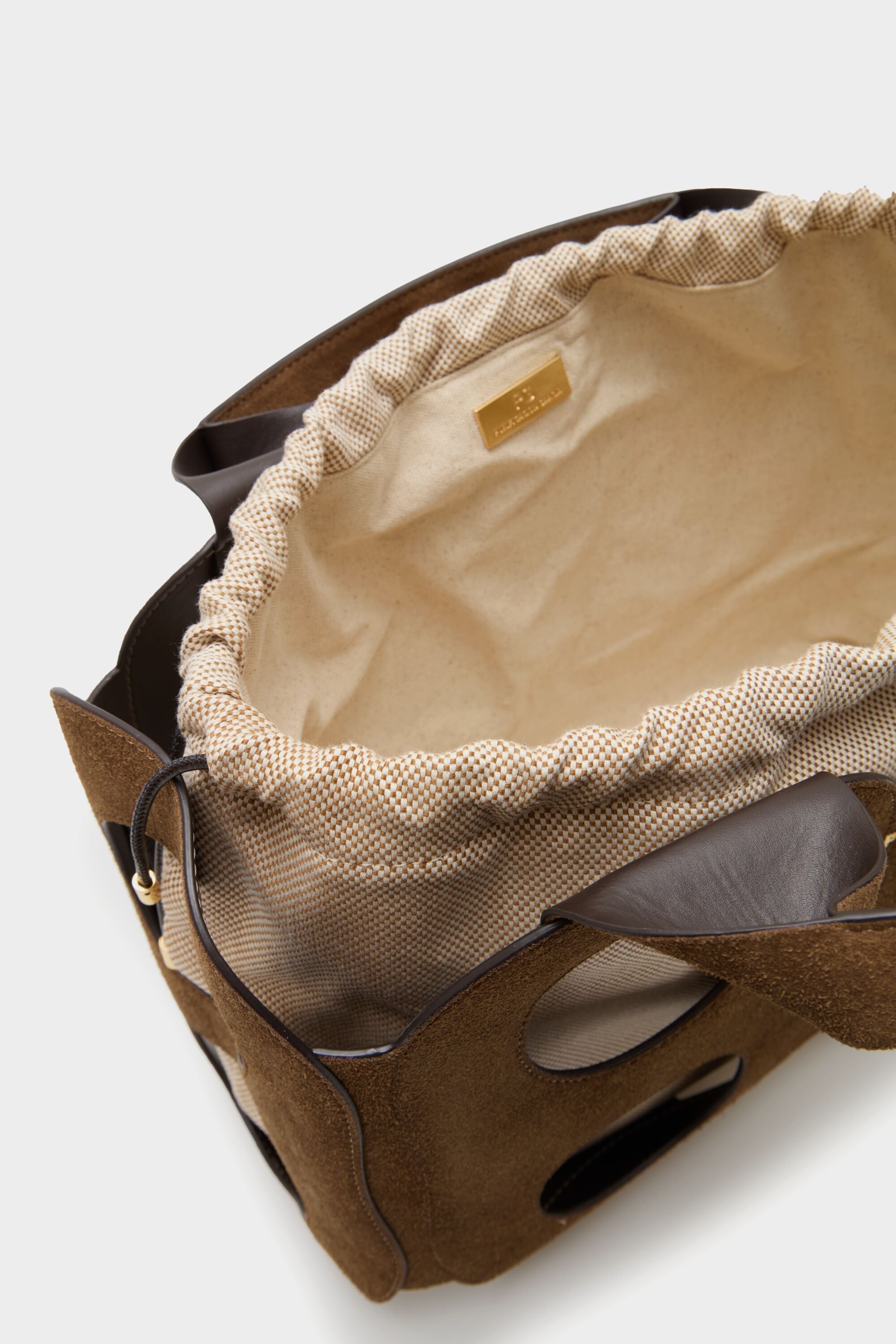 Ocho handbag dark brown - Purificacion Garcia United States