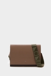 Tándem flap crossbody bag