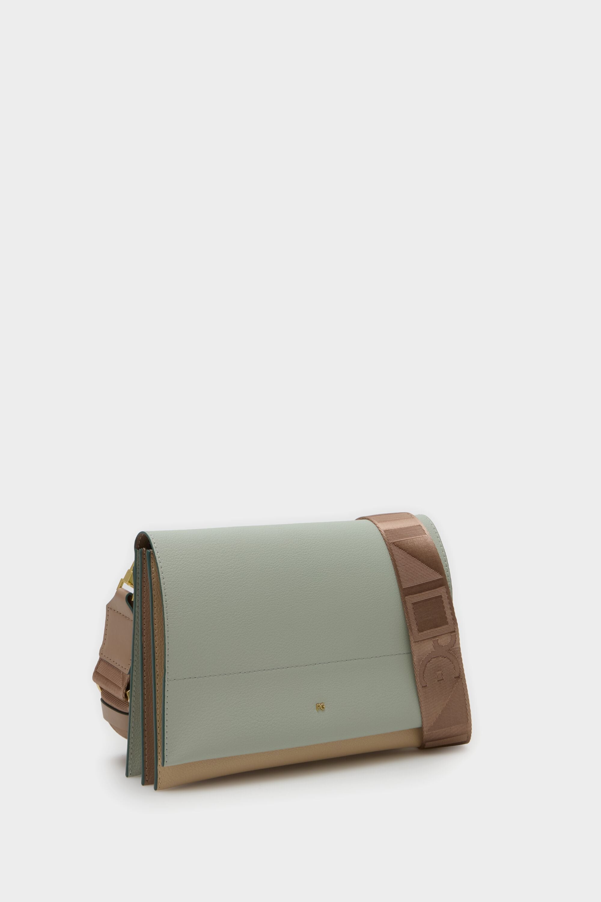 萠*様 萠 Tándem flap crossbody bag green - Purificacion Garcia United States