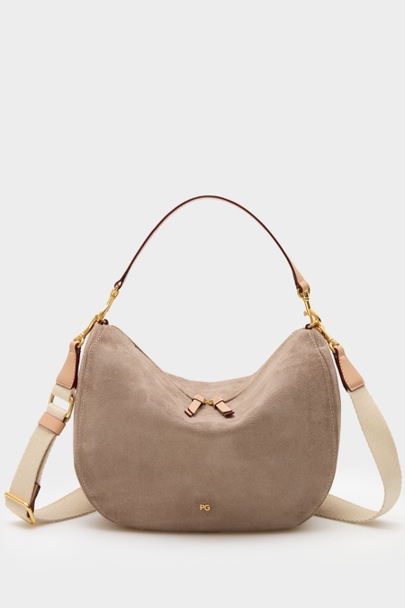 BOLSO DE HOMBRO MEDIA LUNA COMBINACIÓN ÚNICA