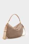 Combinación Única half moon shoulder bag