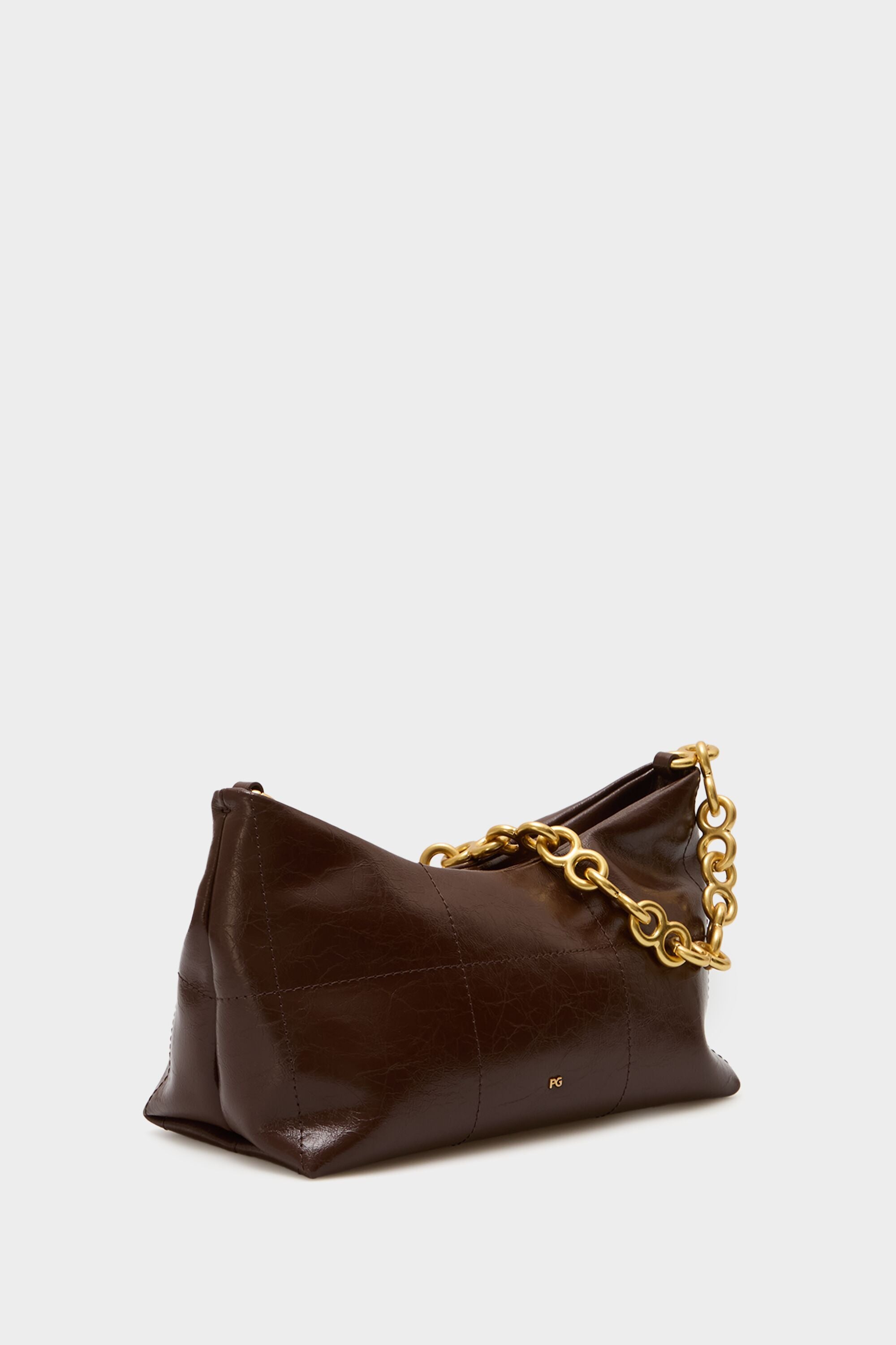 Bizcocho shoulder bag brown - Purificacion Garcia United States