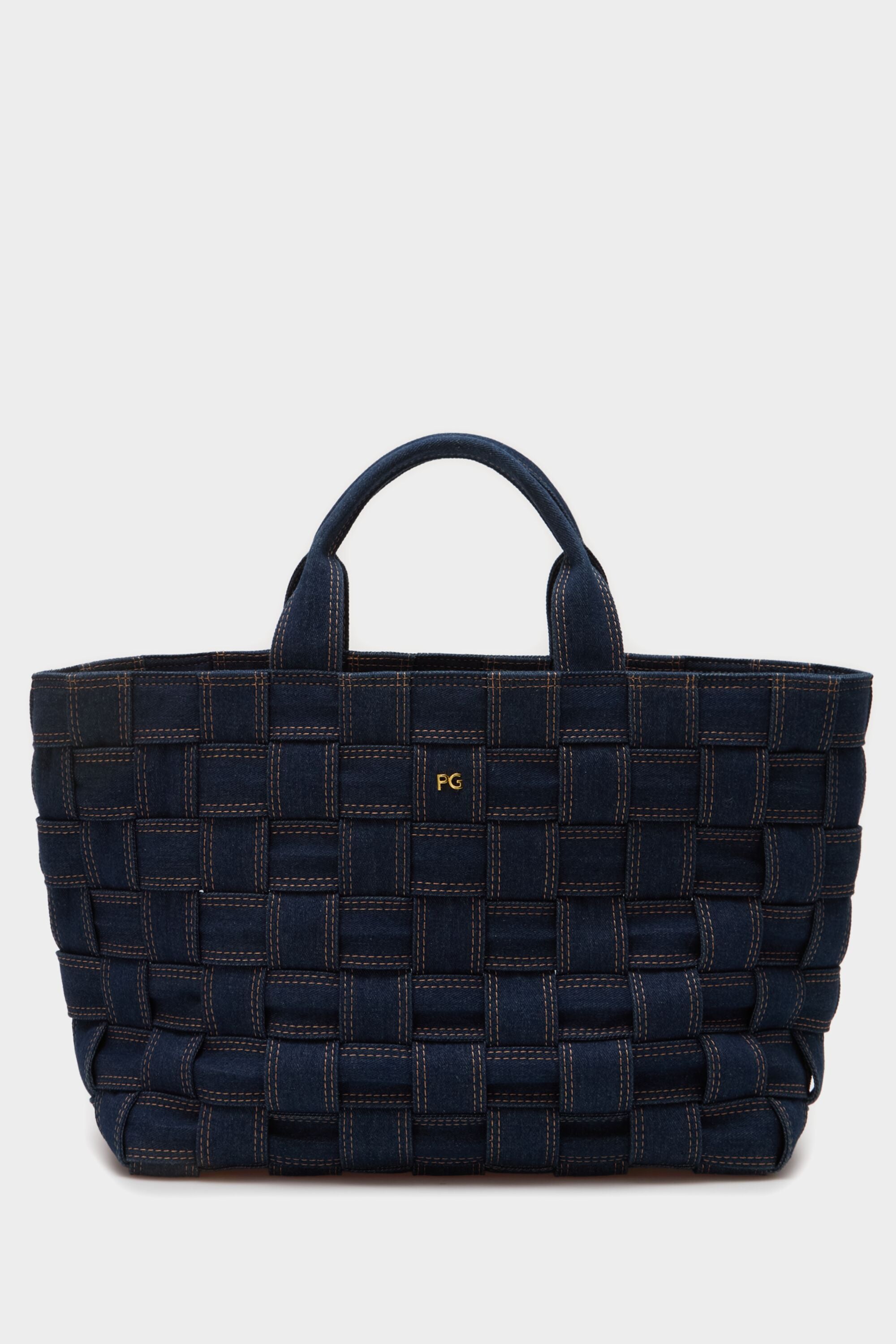Gambito handbag denim blue - Purificacion Garcia United States