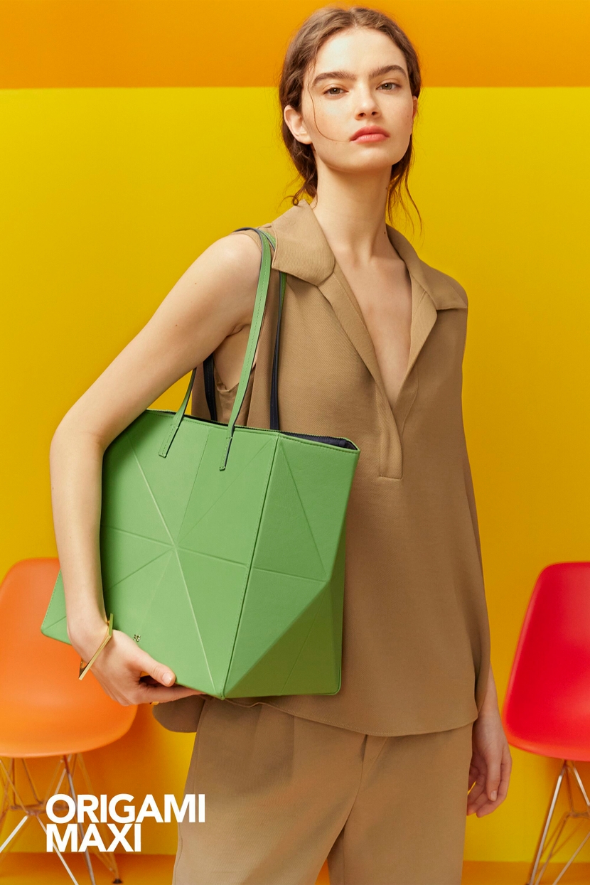 Origami Maxi shoulder bag