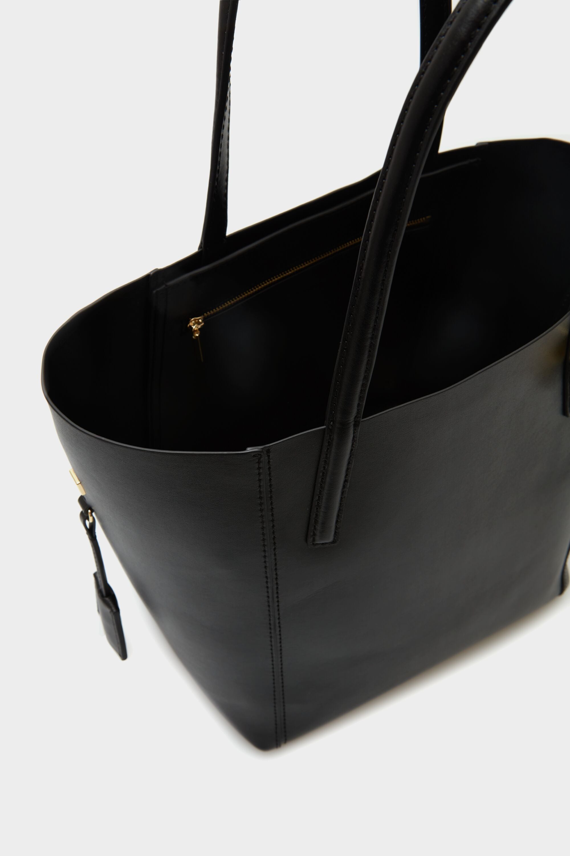 【Purificacion Garcia】ニット製トートバッグ Origami zipped shoulder bag beige - Purificacion Garcia