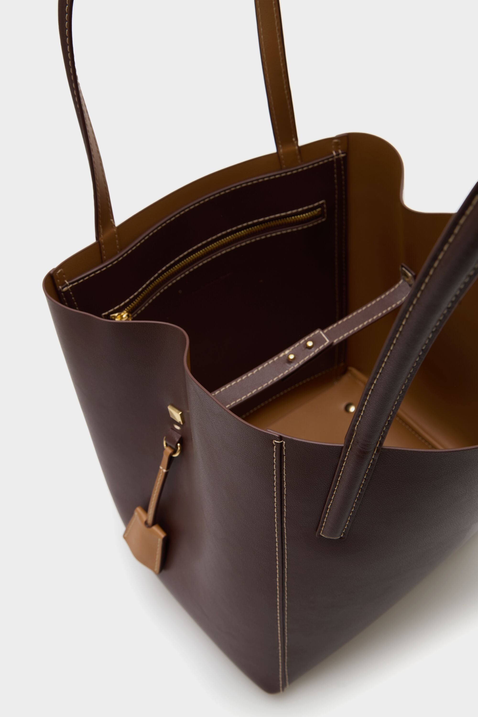 Caprichosa y Consentida shoulder bag brown/camel