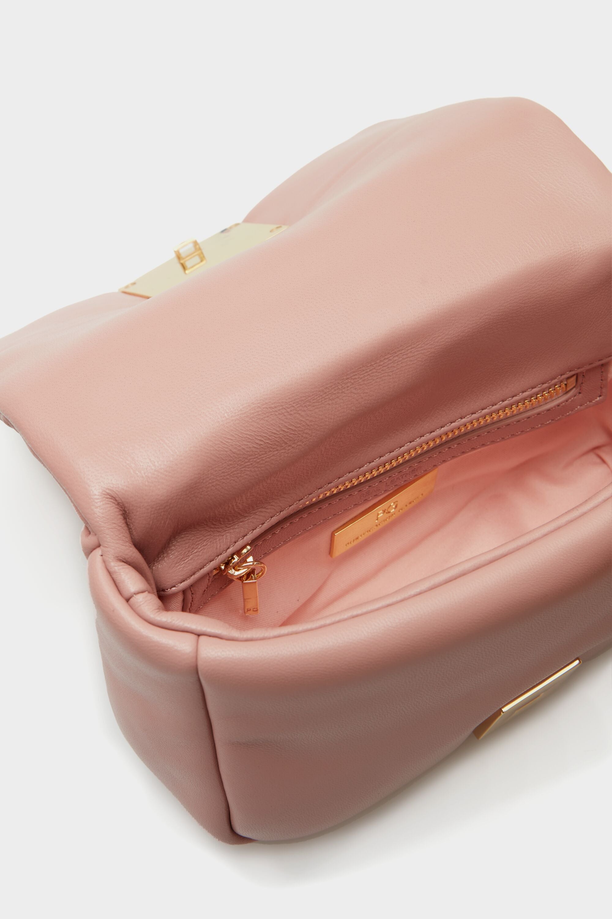 Homenaje Acolchado crossbody bag pink - Purificacion Garcia