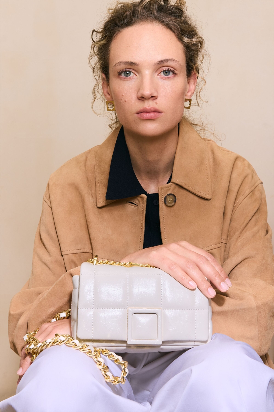 HOMENAJE ACOLCHADO CROSSBODY BAG