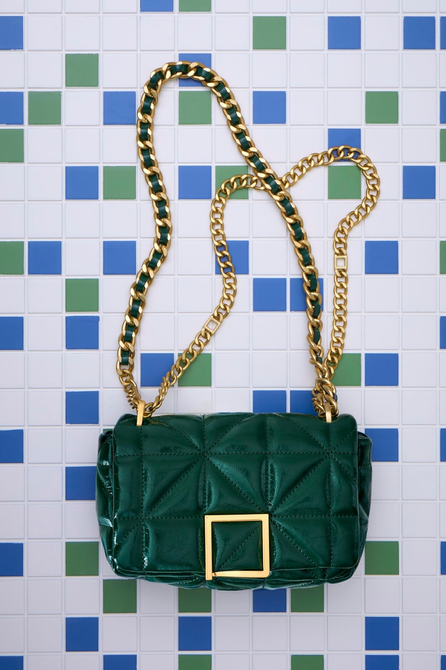 HOMENAJE ACOLCHADO CROSS BODY BAG