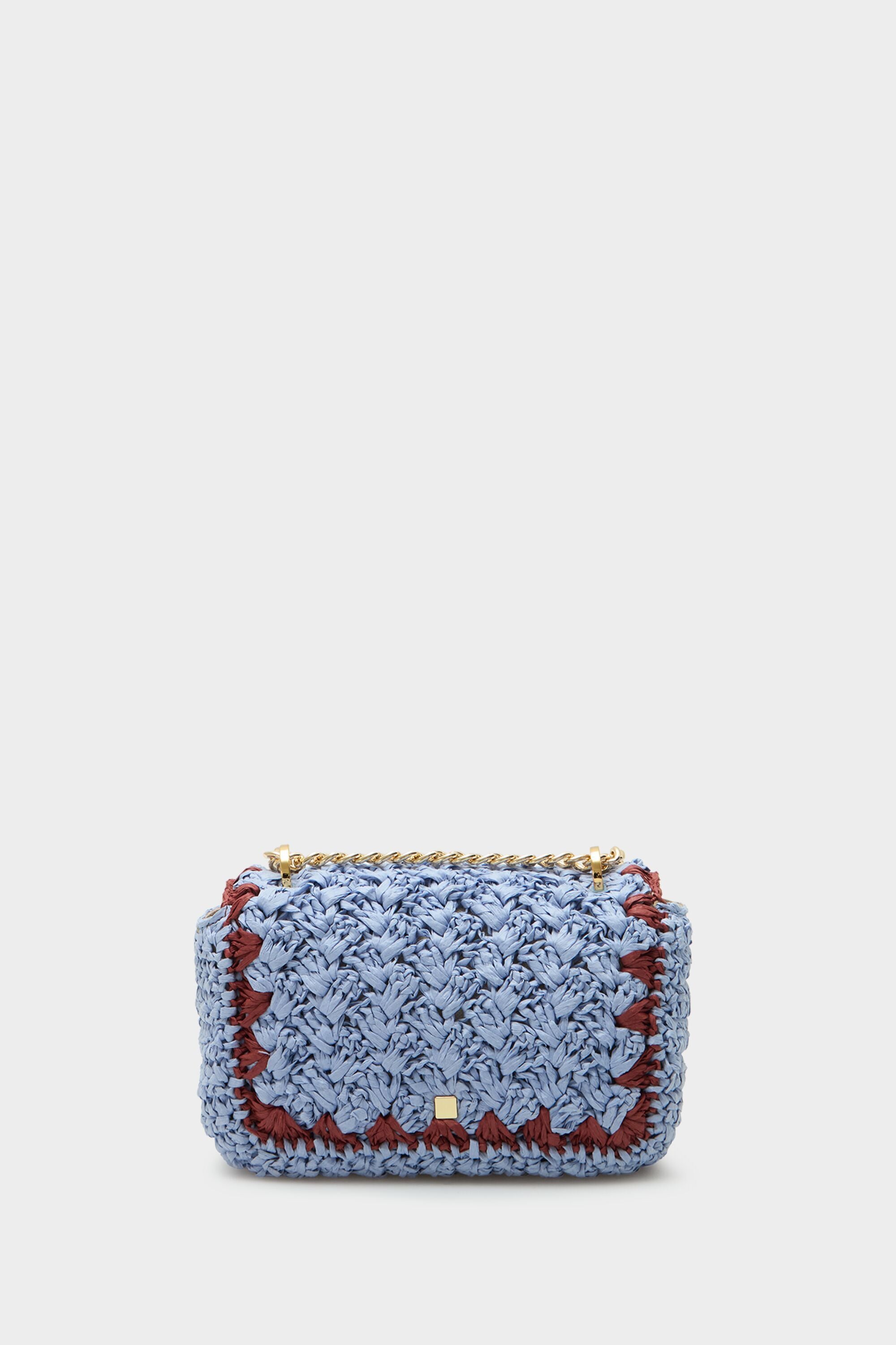 Homenaje acolchado shoulder bag blue - Purificacion Garcia United