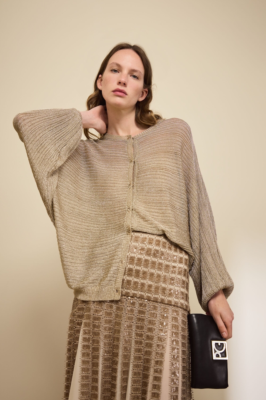 HOMENAJE ACOLCHADO SHOULDER BAG