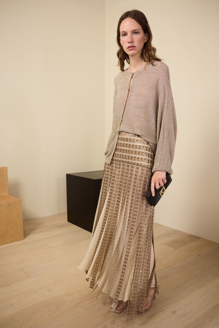 HOMENAJE ACOLCHADO SHOULDER BAG