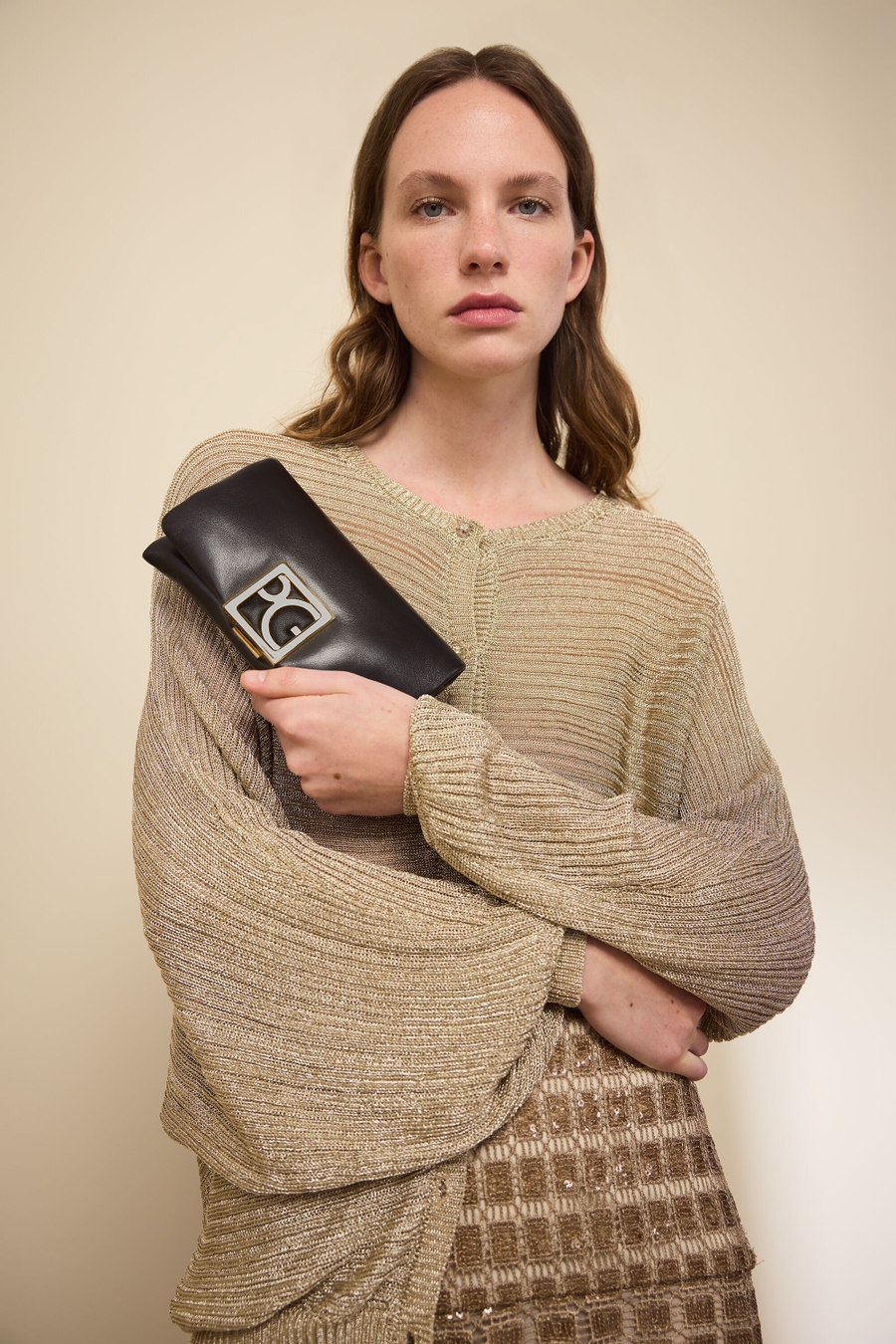 HOMENAJE ACOLCHADO SHOULDER BAG