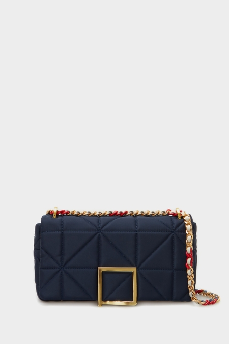 HOMENAJE ACOLCHADO SHOULDER BAG