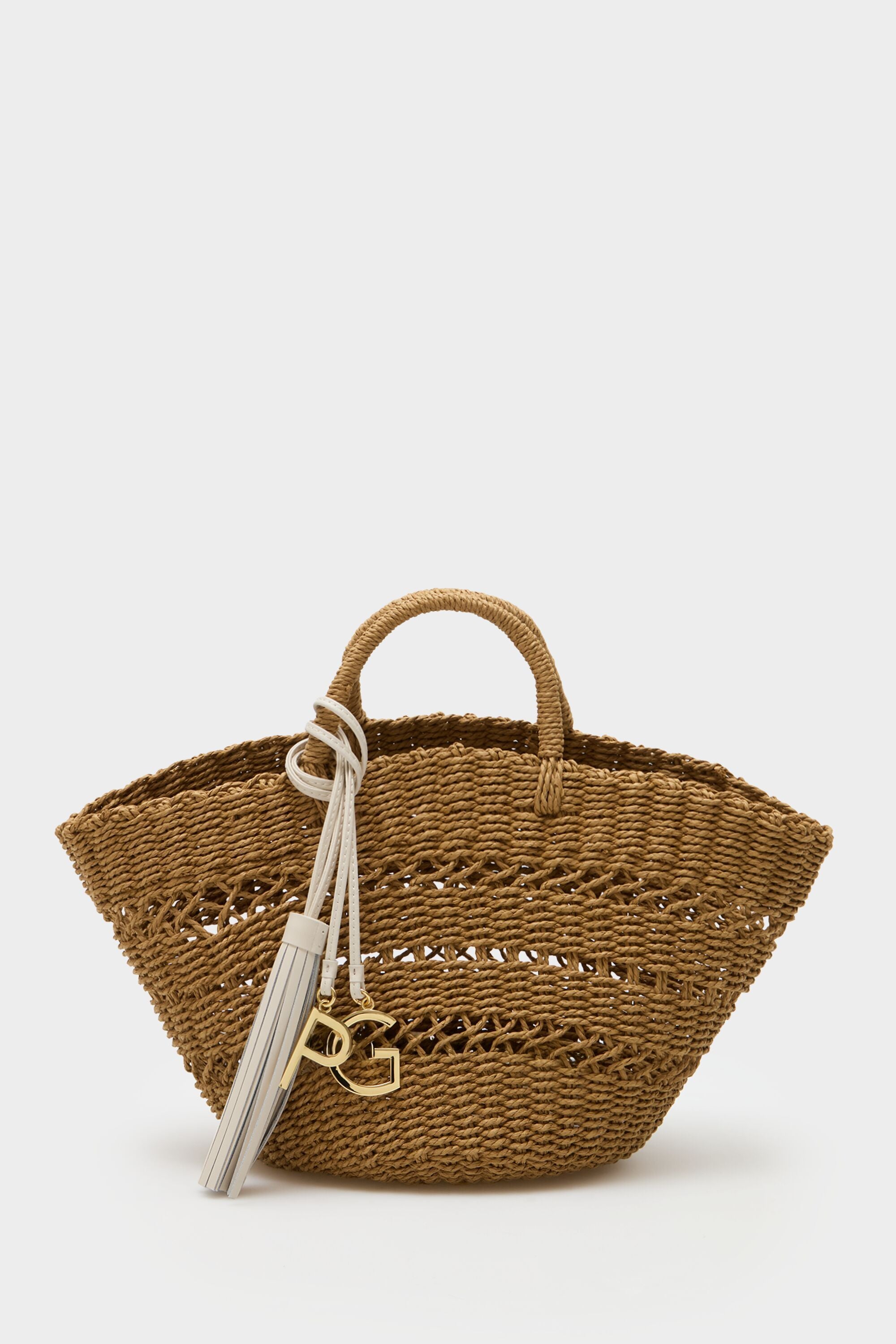 Capazo handbag brown - Purificacion Garcia United States