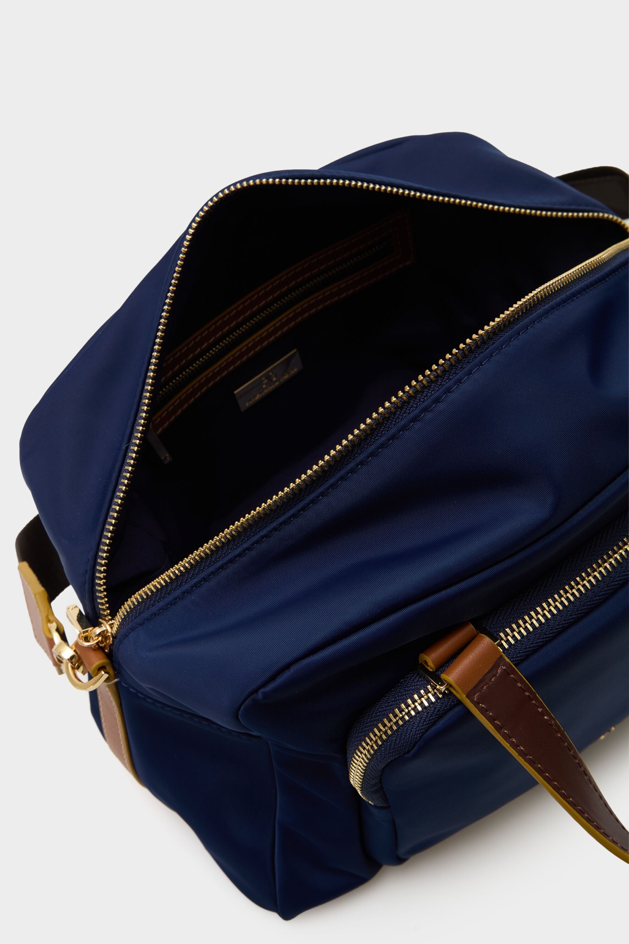 Nylon handbag navy - Purificacion Garcia United States