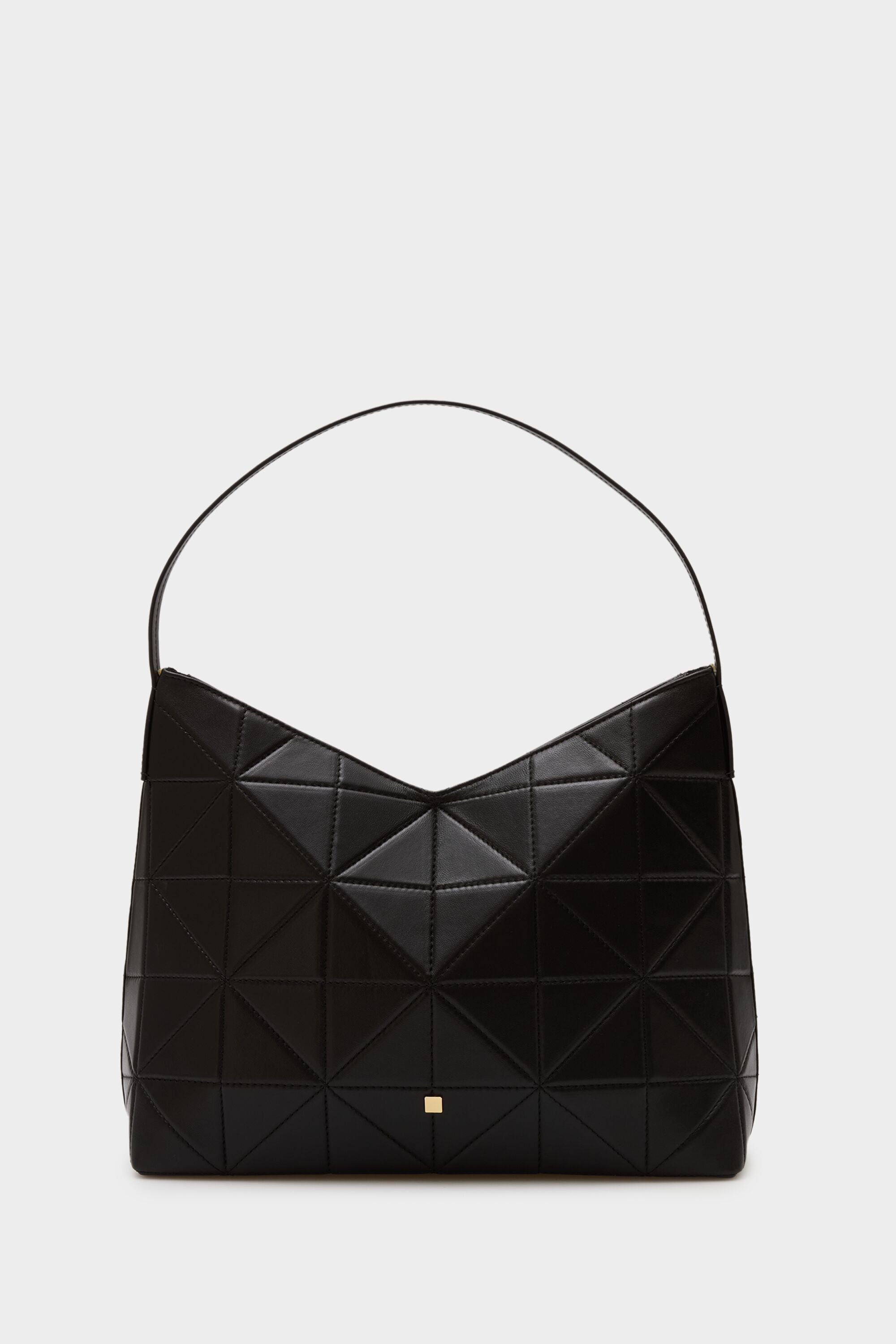 Origami shoulder bag black - Purificacion Garcia United States