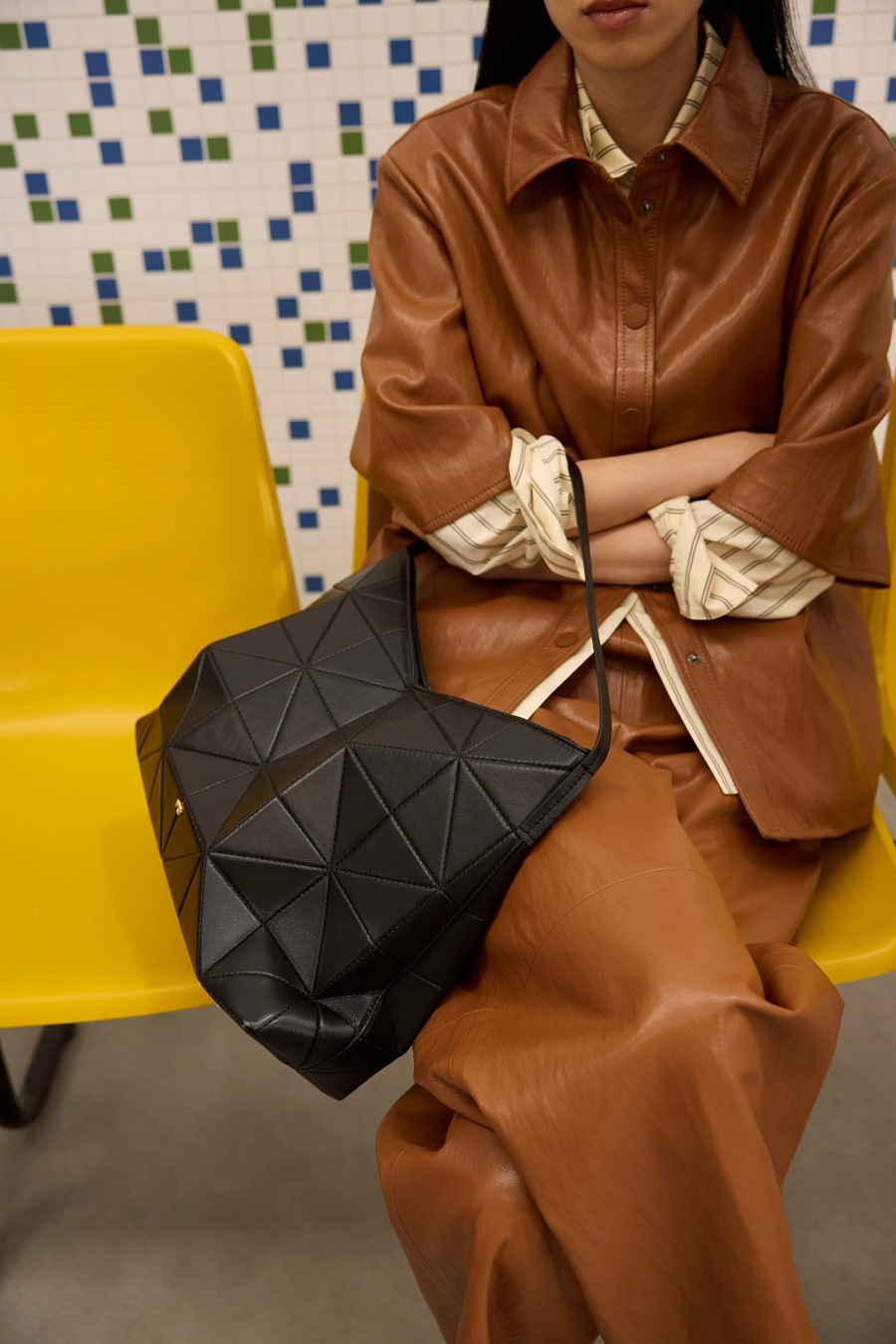 BOLSO DE HOMBRO ORIGAMI