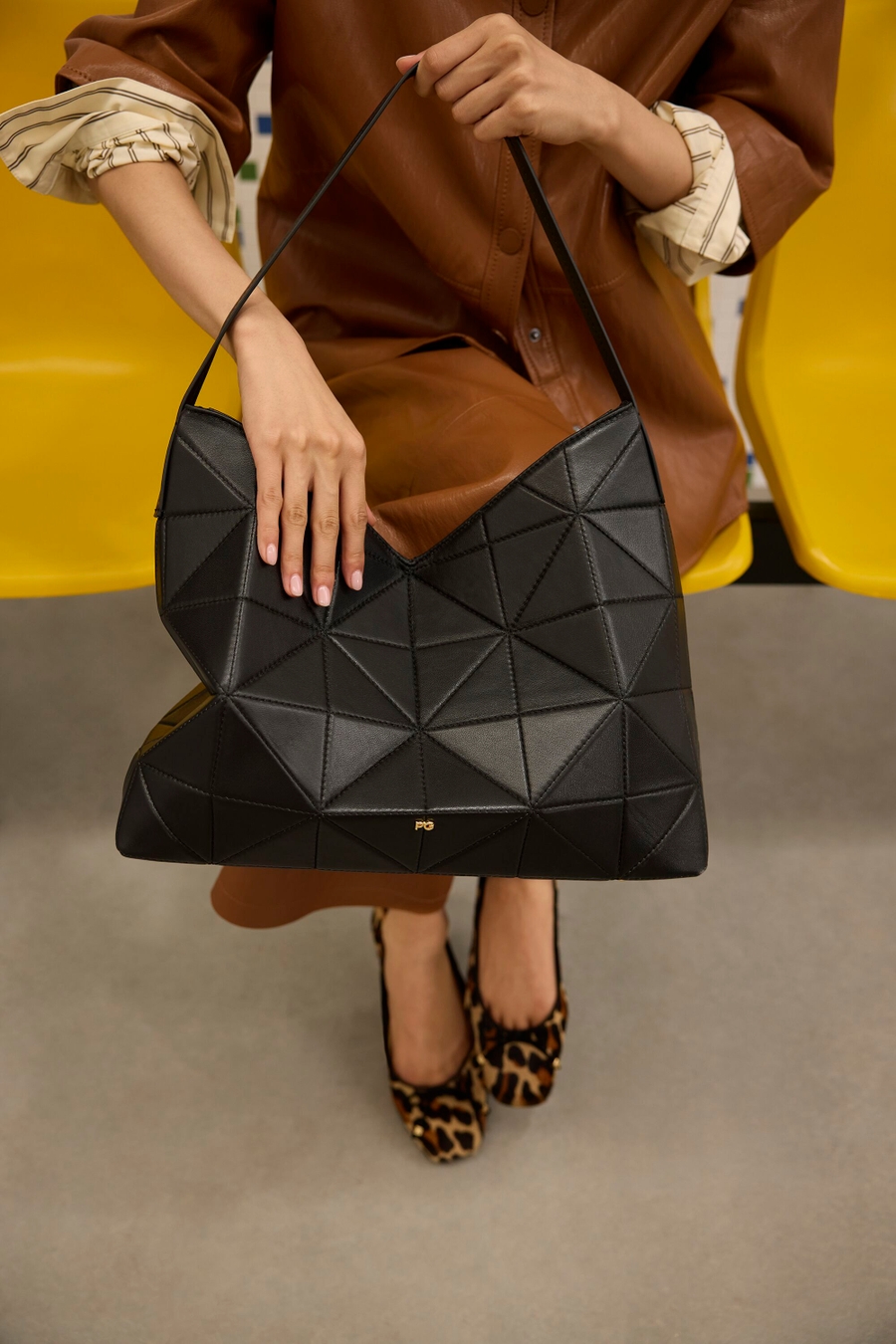 BOLSO DE HOMBRO ORIGAMI