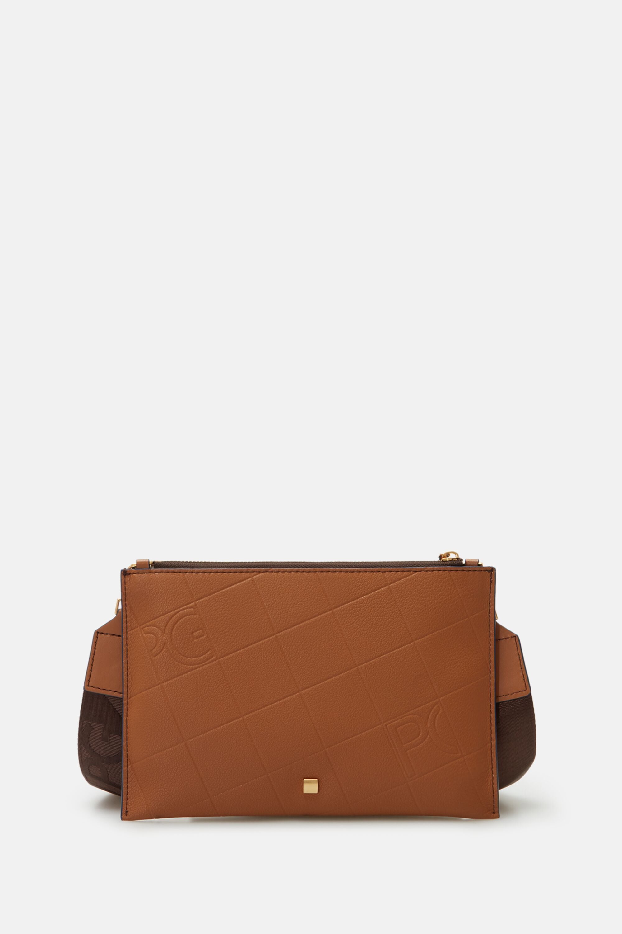 Tandem crossbody bag cognac - Purificacion Garcia United States
