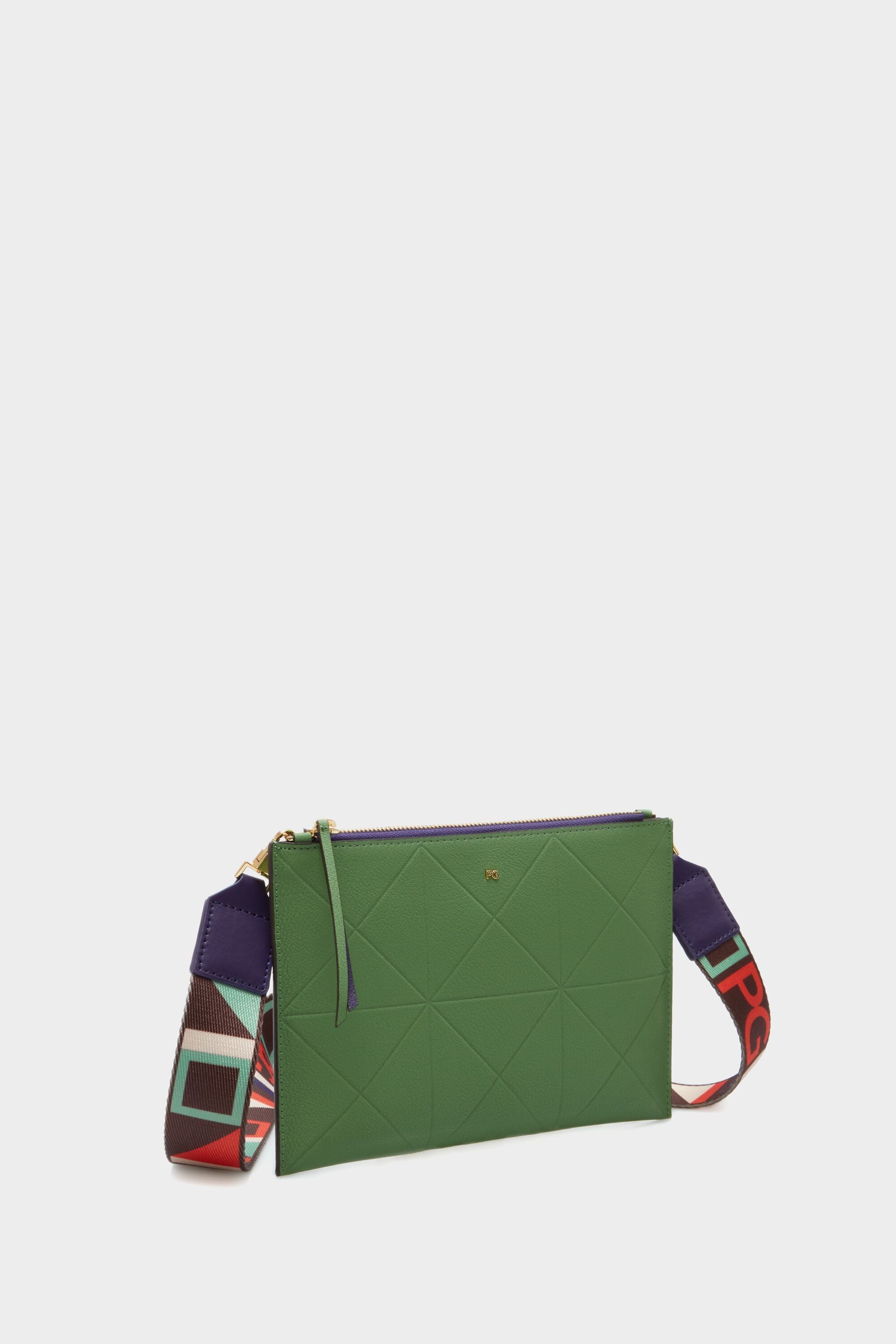【Purificacion Garcia】ナイロン巾着バッグ Ocho bucket bag brown - Purificacion Garcia United States