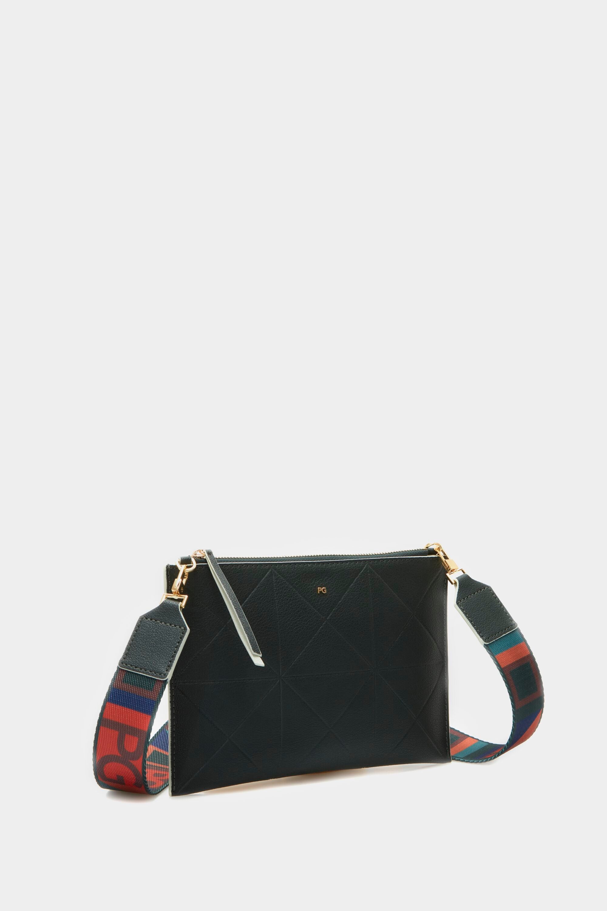 Tandem crossbody bag green - Purificacion Garcia United States
