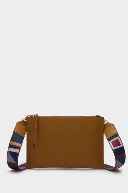 GROSGRAIN TÁNDEM CROSSBODY BAG