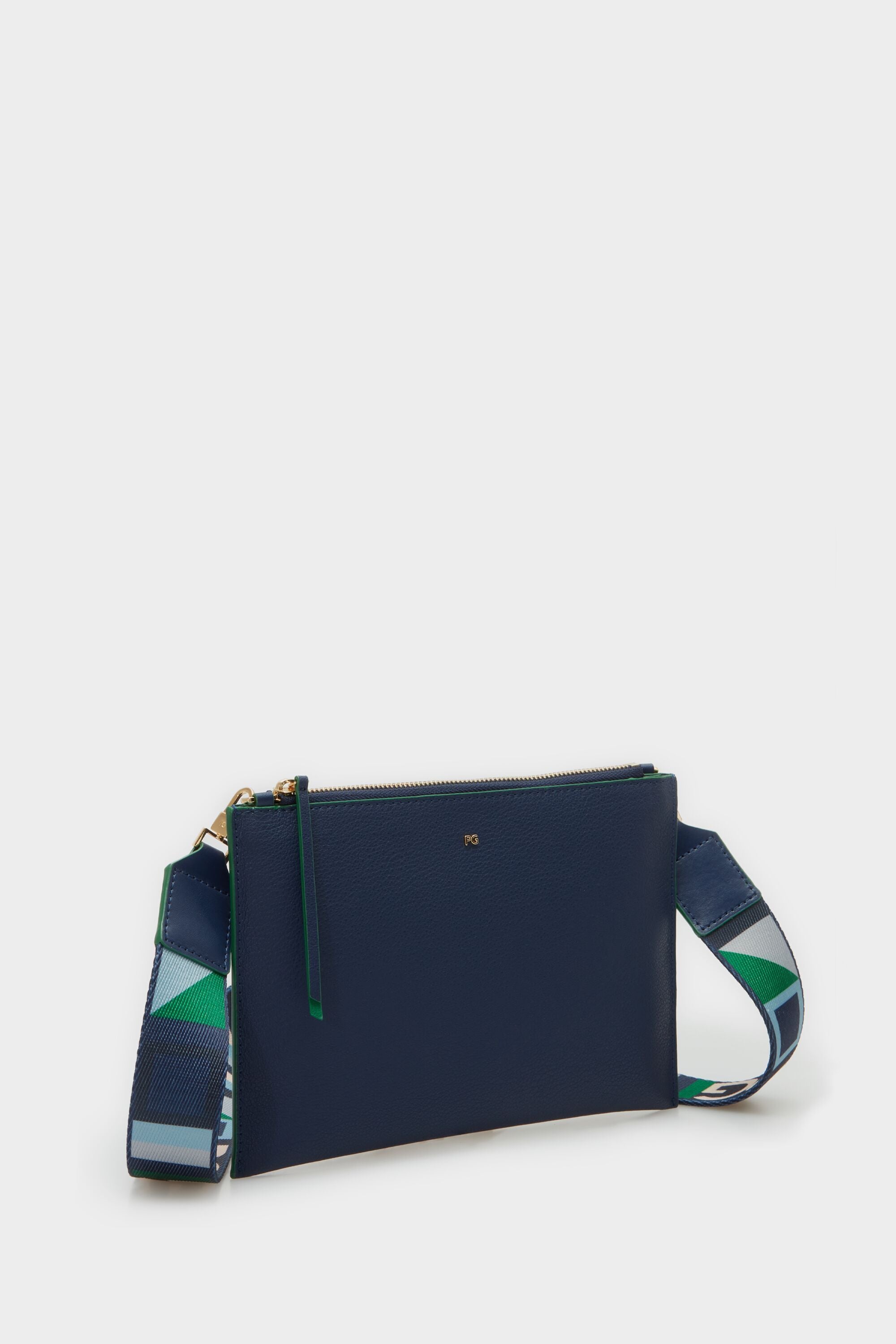 Grosgrain Tándem crossbody bag klein blue - Purificacion Garcia Italy