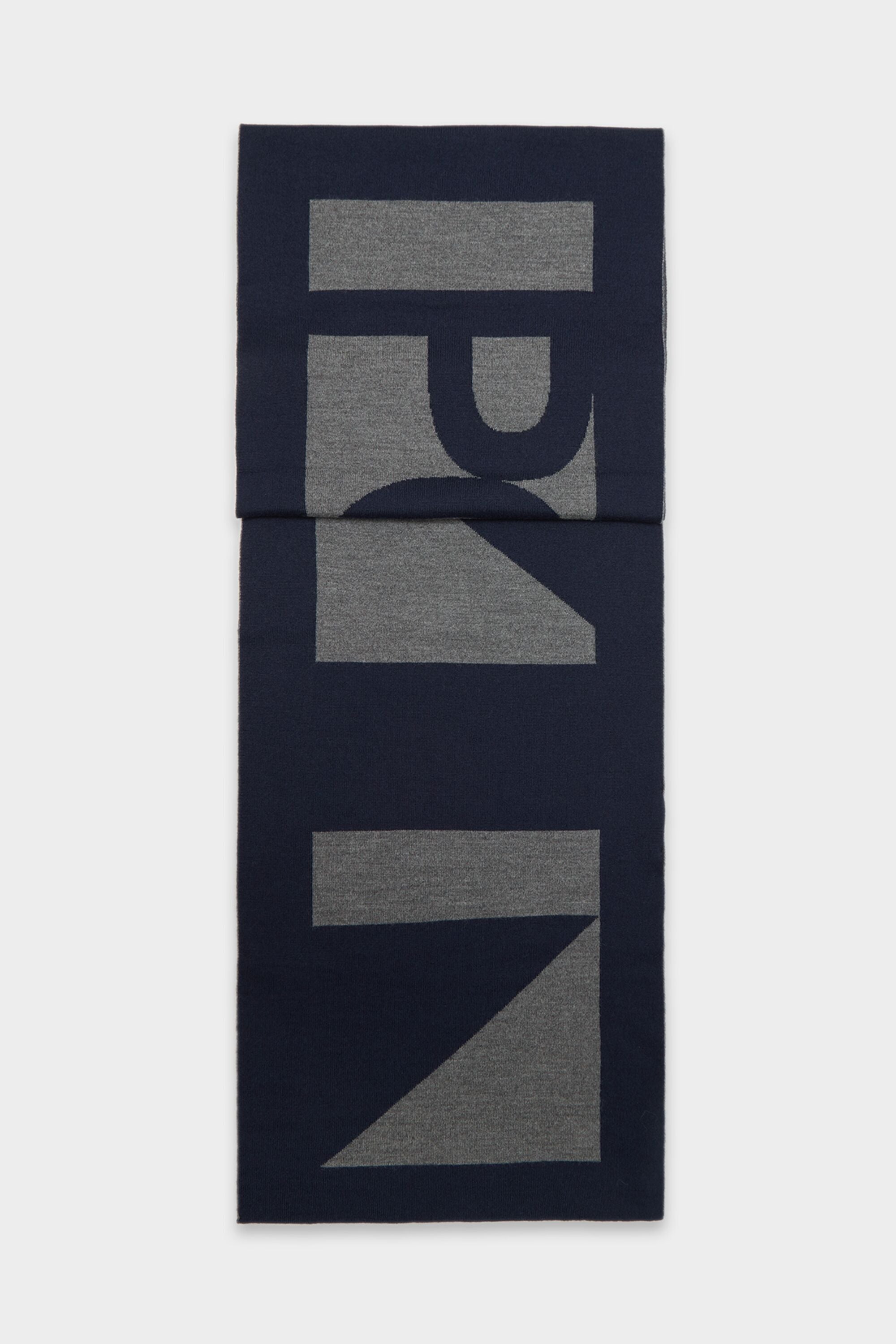PG wool-blend scarf