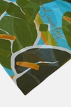 Tropicala print kaftan