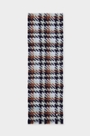 Pixel wool scarf