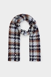 Pixel wool scarf
