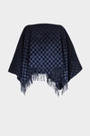 Cubo wool poncho