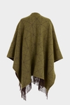 Origami wool poncho