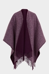 Gutenberg wool poncho