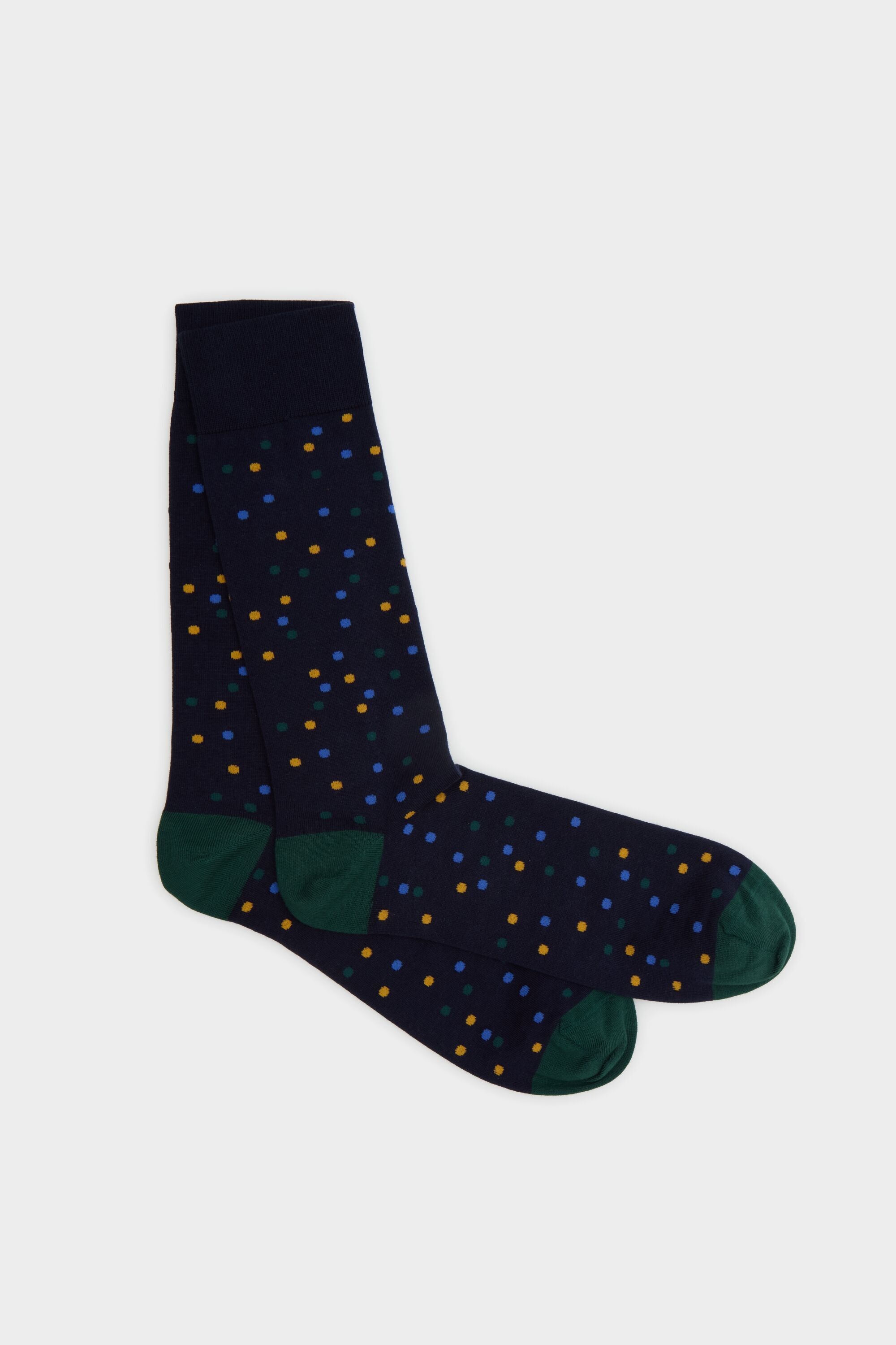 Polka dots socks - NAVY/MULTICOLOR