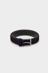 Sail suede belt