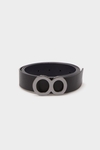 Ocho reversible leather belt