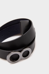 Ocho reversible leather belt