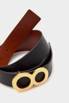 Ocho reversible leather belt