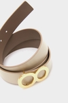 Ocho reversible leather belt
