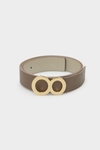 Ocho reversible leather belt
